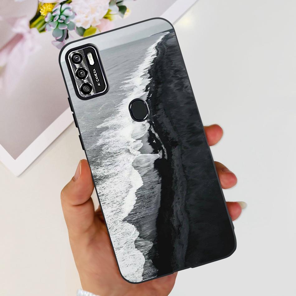Для ZTE Blade A7s 2020 Чехол Zte A7020 Blade A7s 2020 Модный Крутой Рисунок Черный Силиконовый Мягкий Чехлы для Телефона