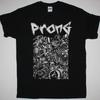 Prong Базовые Происхождения Черная Футболка Металлическая Футболка