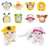 Cartoon Costume Cross-Dressing Party Cat Dog Headwear Pet Hat Pet Headgear Warm Headdress