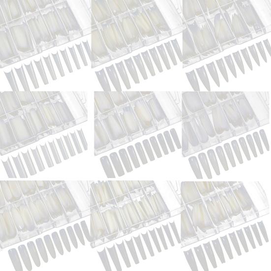 100 шт. накладных ногтей, простых в использовании, устойчивых к поломкам, мини-полезных заостренных аксессуаров для женщин