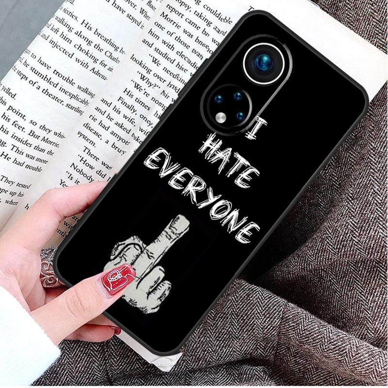 Чехол «Средний палец» для Honor Magic 8 5 6 7 Lite Honor 200 400 Pro 50 70 90 X9d X9b X9c X9a X8c X8b Win RT