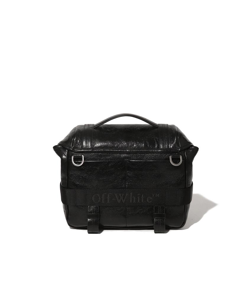 Off-White Camera Shoulder Bag S Leather (Black)