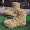 Модные мужские походные ботинки Мужские универсальные ботинки для мотокросса Уличные высокие кроссовки для мужчин Охотничьи рабочие защитные ботинки Высококачественные ботильоны