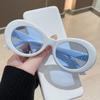 Stylish Women'S Small Frame Oval Sunglasses Latest Cool Multi Color Design Glasses Classic Style Designer Shades Uv400 Protection Eye Wear