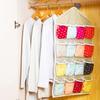 Шкаф Многоцелевой Подвесная сумка Носки Бюстгальтер Стойка для нижнего белья Вешалка Органайзер для хранения
