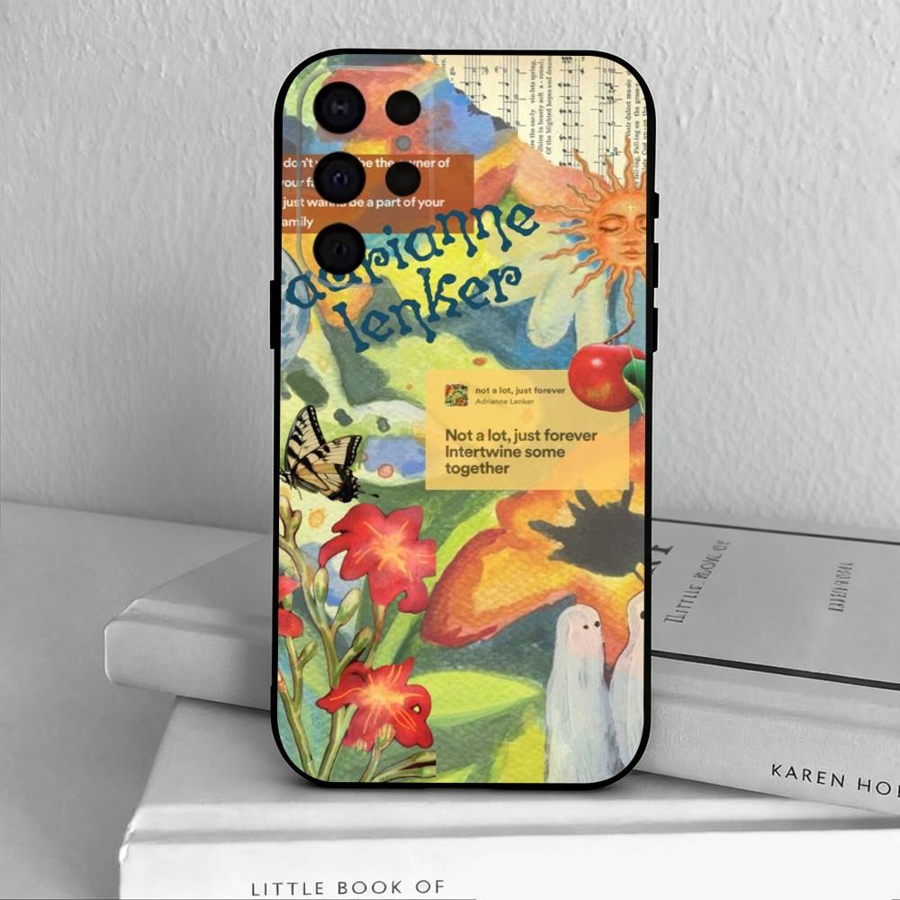 A-Adrianne L-Lenker Album Art Phone Case For Samsung S25,24,23,22,30,21,10,9,Ultra,Plus,Lite,FE,4,5 G Soft Black Case