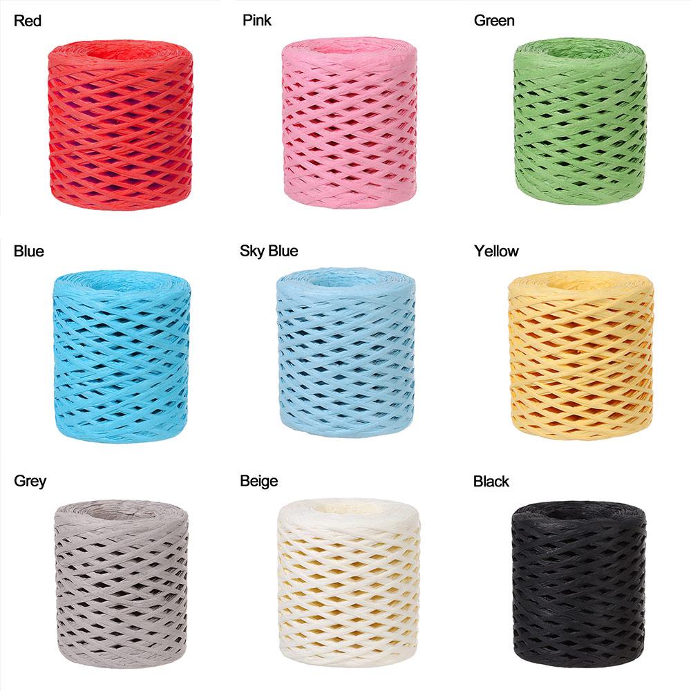 Environmentally Friendly Paper Rope Lafite Decorative Rope Braided Rope Packaging Tape Manual