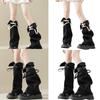 Subculture Leg Warmers for Women Girls Y2K Leg Warmer Sweet Cool Long Socks Gothic Harajuku Leg Cover Knee High Socks