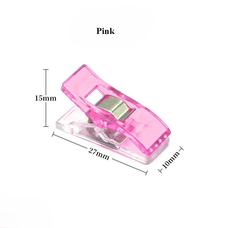 50/100 шт. красочные швейные зажимы многоцелевые пластиковые зажимы для квилтинга зажимы для рукоделия для шитья переплета DIY рукоделия