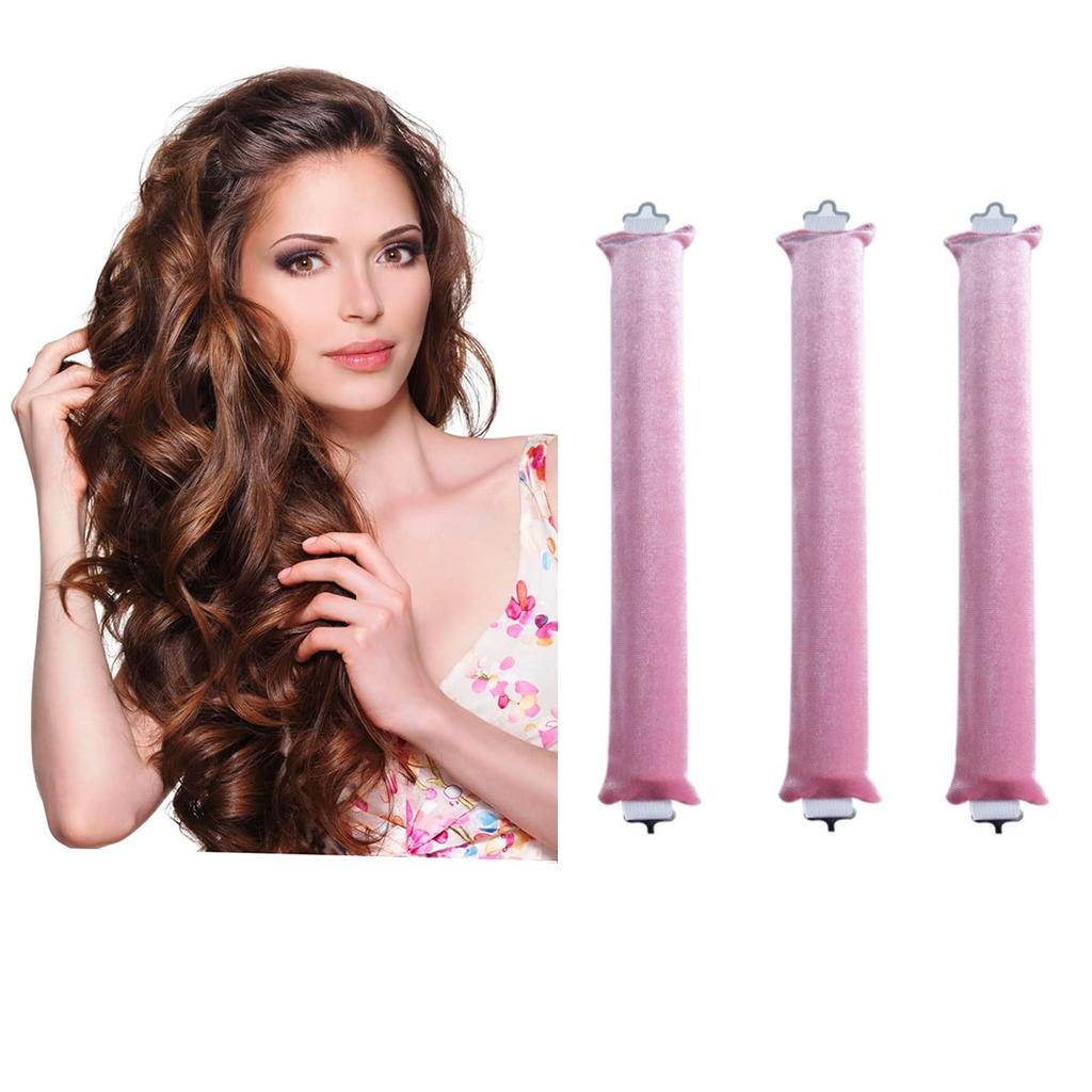 Безнагревные щипцы для завивки волос Sleep Curly Hair Stick Flexi Rods With Hook Sleep Curling Iron For Dry Hair Lazy Beauty Tools 6 Colors