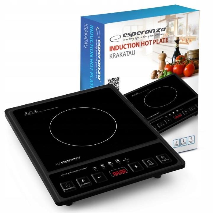 Płyta Indukcyjna Kuchenka Elektryczna 2000W Timer