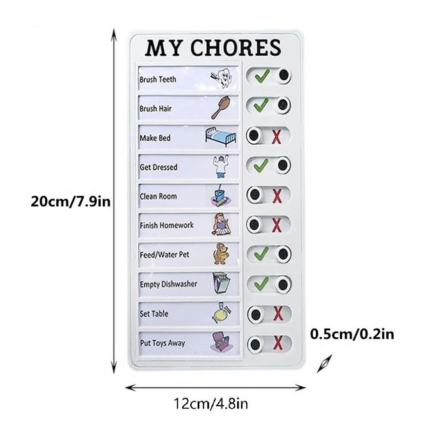To Memo Board My Chores Do List Paper Set Detachable Daily Planner Calendar Task Maker Checklist Office School