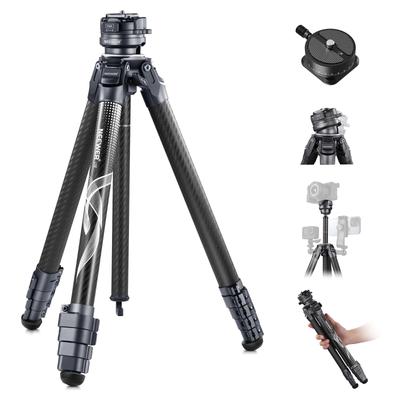 NEEWER LITETRIP LT32 157 см дорожный штатив карбоновый выравнивающий панорамный штатив Arca QR со съемной центральной осью и быстросъемной застежкой-клипсой для камеры