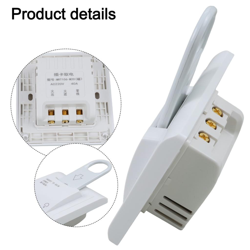 Энергосберегающий выключатель питания с активацией по карте-ключу для домов и гостиниц