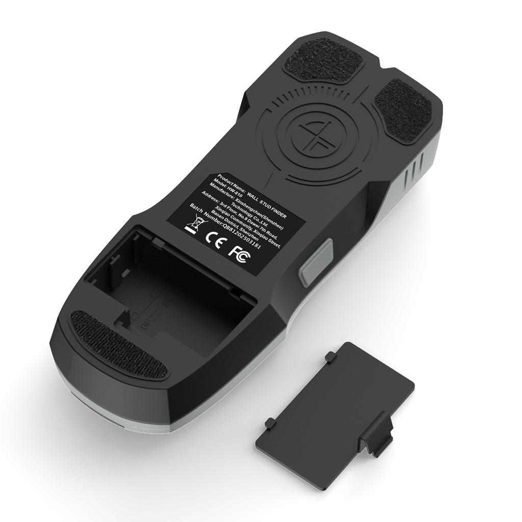 Настенный сканер Stud Finder, ручной детектор с ЖК-дисплеем для дерева, металла и проводов переменного тока, серый
