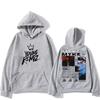 Rapper Myke Towers Tour Hooded Long-sleeved Harajuku Casual Sweatshirt With Hooded Fleece Clothes Sudaderas Hoody
