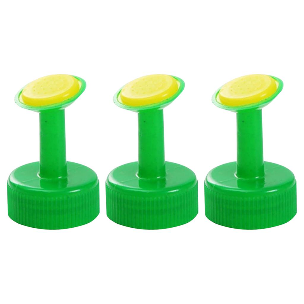 (SU)Bottle Top Watering Garden Plant Sprinkler Water Seed Seedlings Irrigation 3pcs KTY