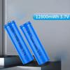 3.7V Высокая емкость 18650 12800mWh литиевая батарея для фонарика PowerBank Fan