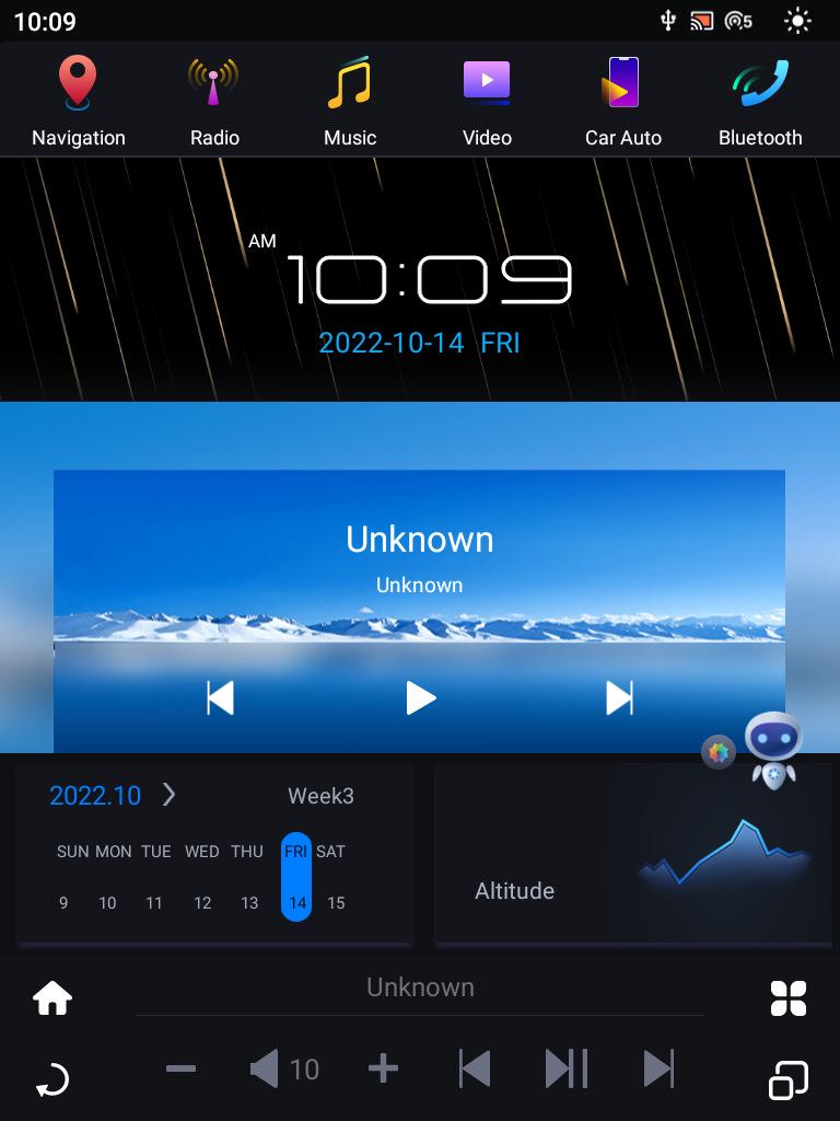 Dodge Durango 14-16 Vertical Center Console Android GPS Navigator