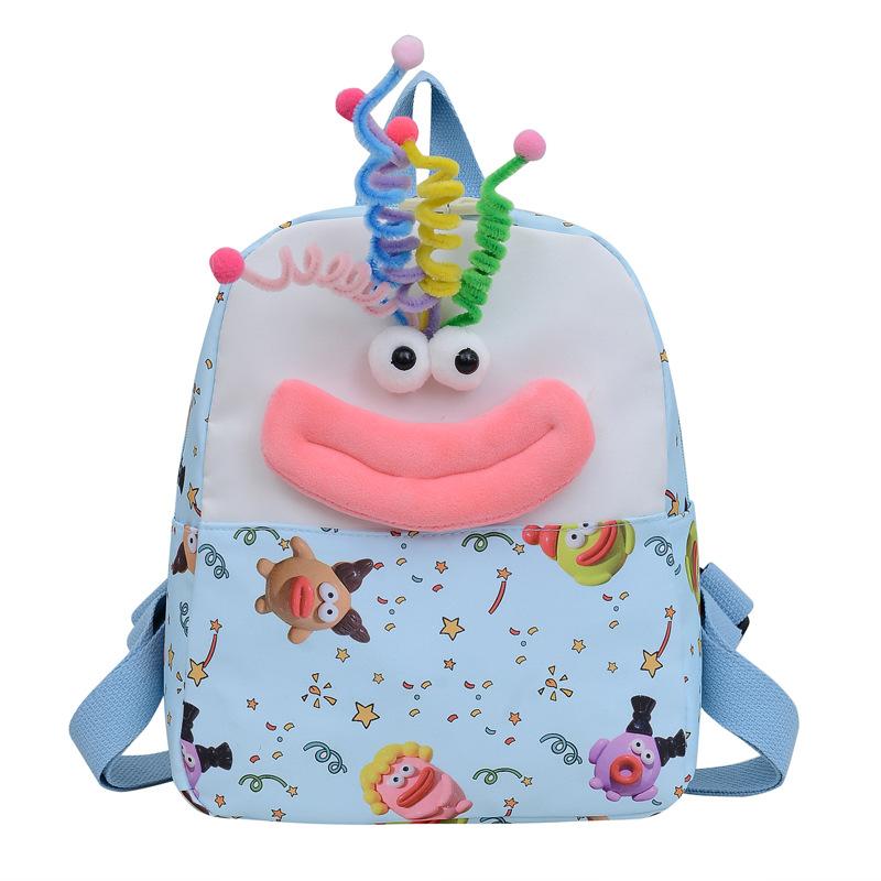 Забавный детский рюкзак для мальчика, уродливая милая школьная сумка, мультяшный милый рюкзак Kawaii для женщин, мам и детей, сумки