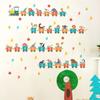 Alphabet Animals Train Early Education Wall Stickers For Kids Room Nursery Classroom Wall Decoration Cartoon Sticker Home Decor
