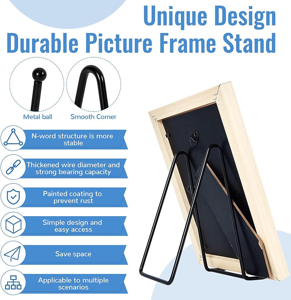 Подставка для картины, держатель, дисплей, мольберт, металлическая тарелка, блюдо, настольное искусство, фоторамка, декоративное настольное искусство 1 шт.