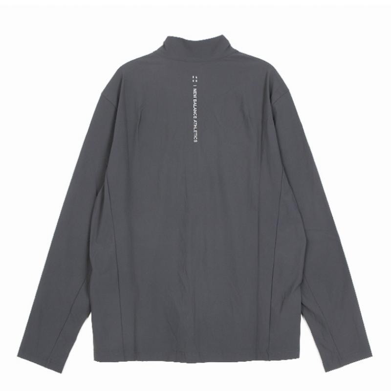 New Balance Club Uni трикотаж стойка воротник молния Nbmdfco113 17 молния