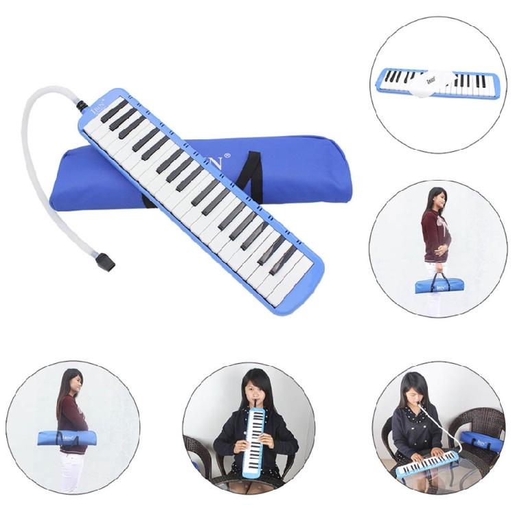 37 Key Harmonica Melodica Air Piano Keyboard with Portable Carrying Bag