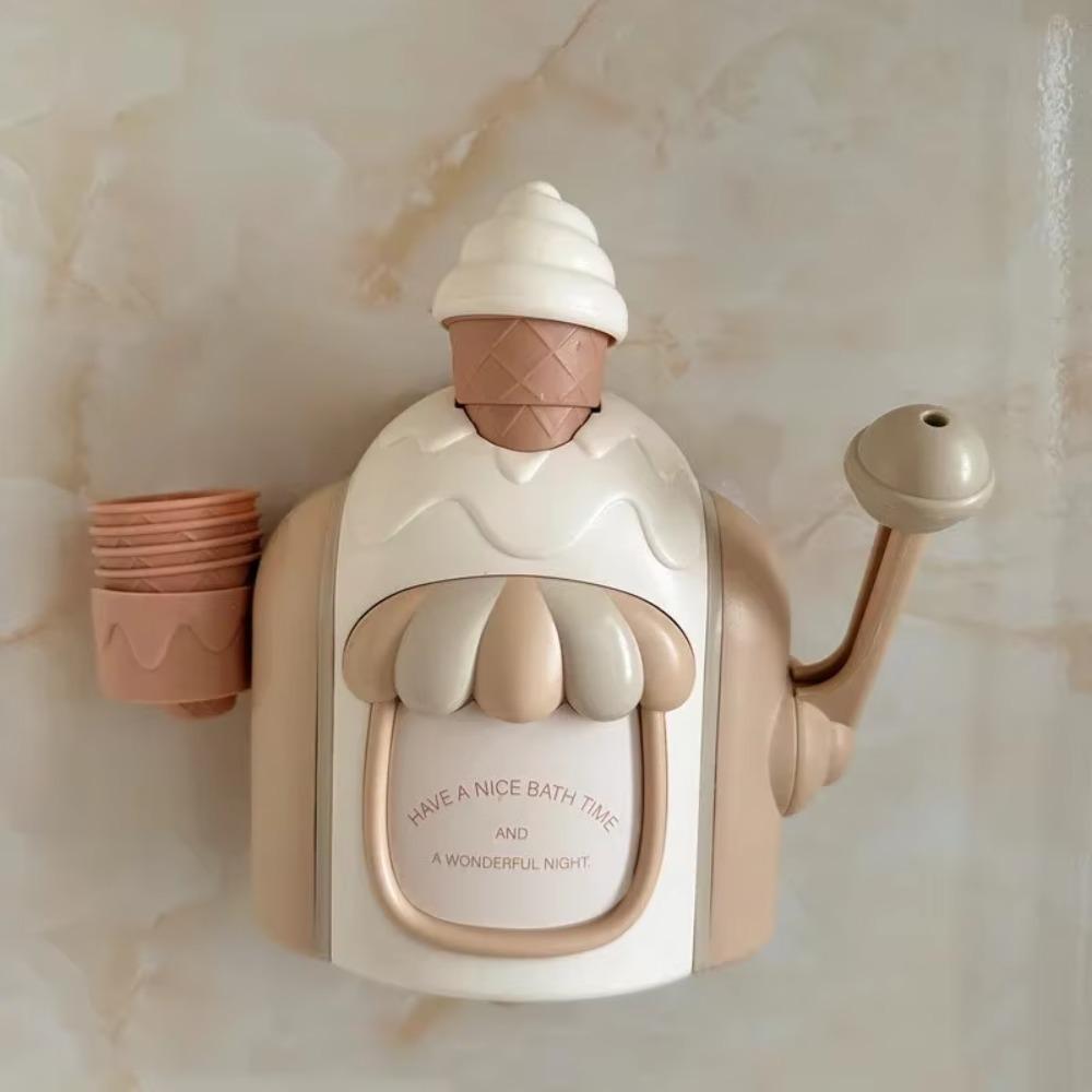 Ручная пенная машина Игрушки для ванны в виде мороженого Новая машина для выдувания пузырей Детская ванная