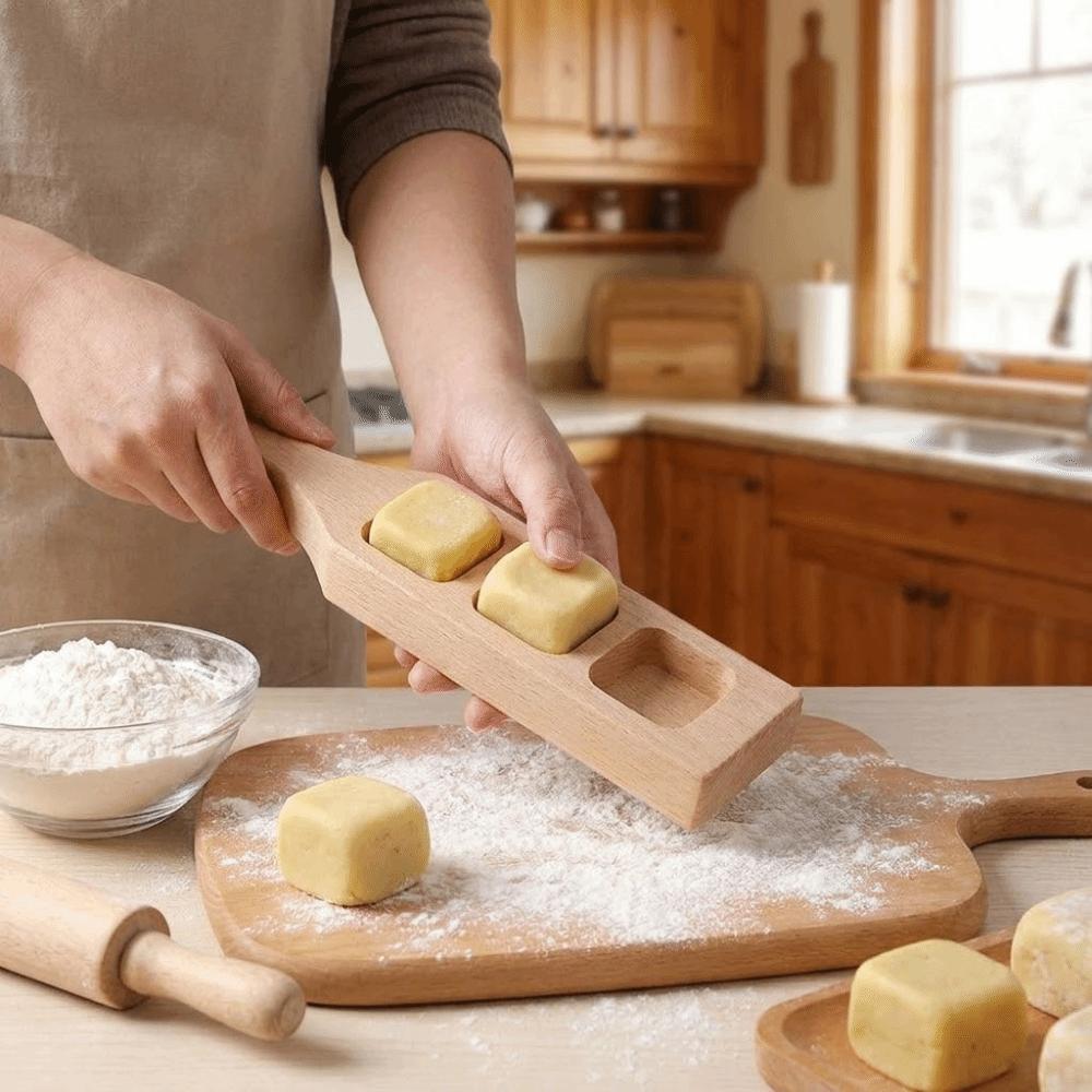 Handmade Wooden Pastry Mold Non-Stick Dessert Mold Traditional Mooncake Mold Kitchen