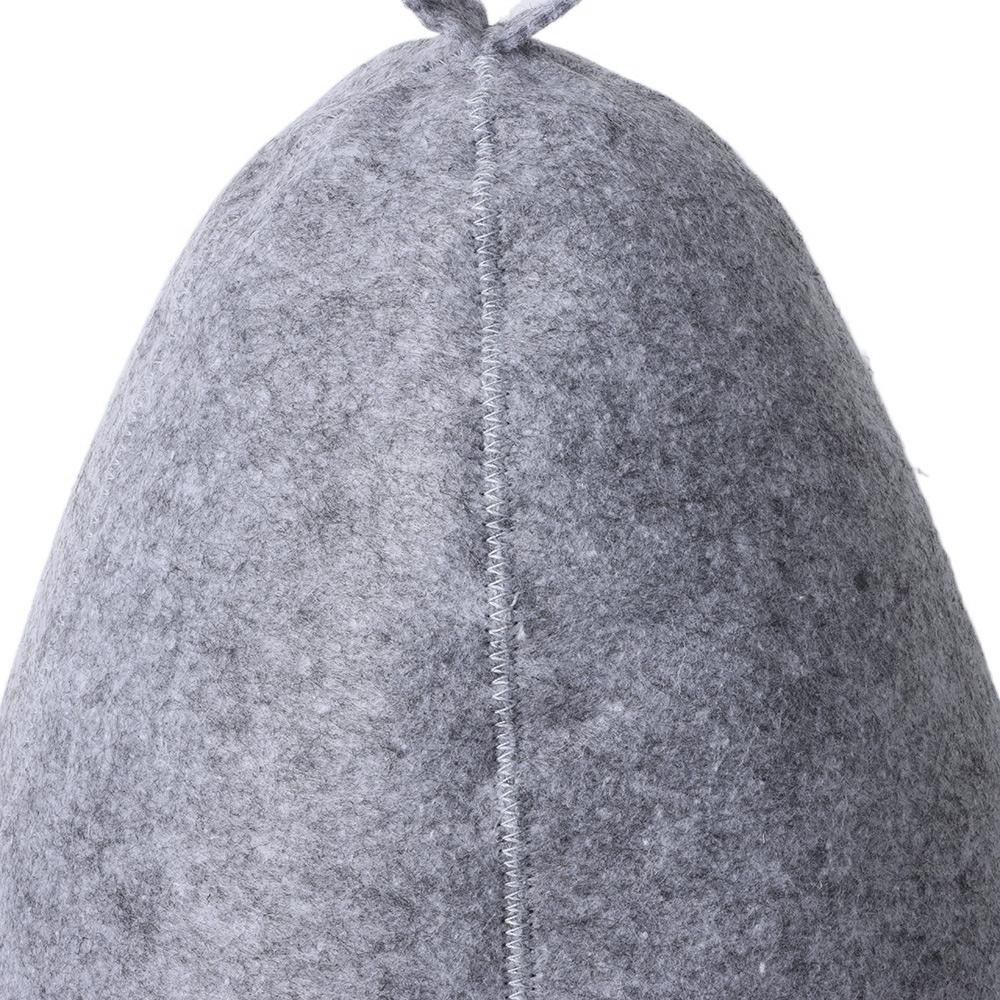 Защита головы для паровой бани, фетровая шапочка для душа, шапочка для сауны, антитепловая шапочка, фетровая шерстяная шапочка