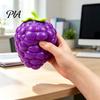 Realistic Fruit Fidget Toy Giant Stress Relief Toy, Mango Pineapple Grape Strawberry Watermelon Banana Soft Squeeze Hand Exerciser for Anxiety Tactile