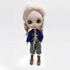 Fashion T-shirt Trousers Cute Denim Pants  For Blythe Dolls For OB22 OB24 Doll