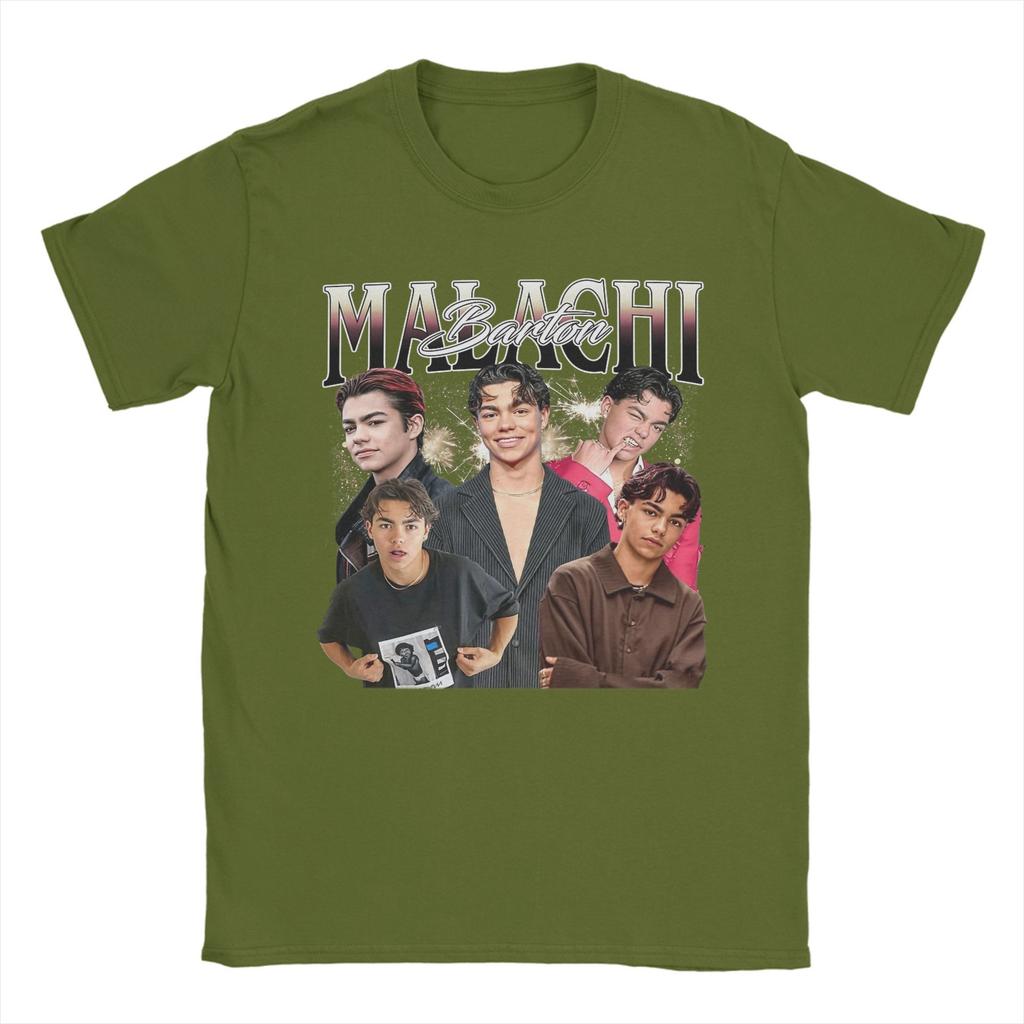 Потрясающая футболка Malachi Barton для мужчин с круглым вырезом, 100% хлопок, футболки с коротким рукавом, идея для подарка, топы