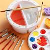 With Lid Paint Brush Washer Paint Brush Holder/Color Palette Paint Brush Cleaner  Students