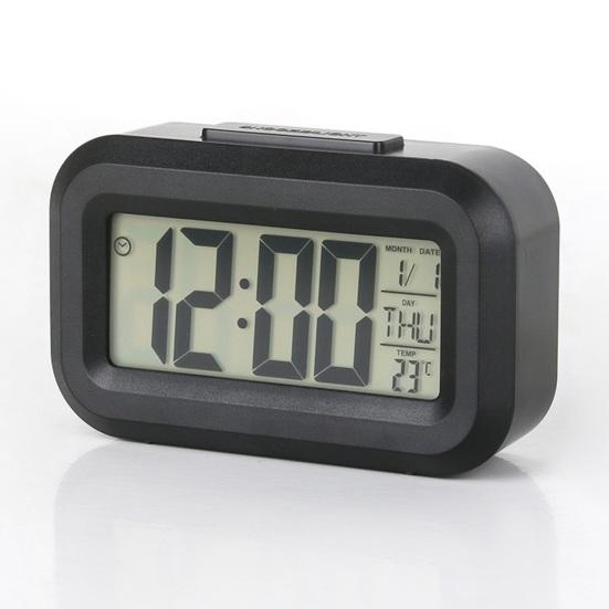 Digital Travel Alarm Clock Easy To Read Snooze Function 12/24-Hour Display Simple Operation Battery Operated Table Clock