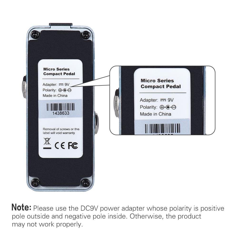 MOOER Blue Mood Blues Style Overdrive Гитарная педаль эффектов 2 режима (яркий/жирный) True Bypass Full