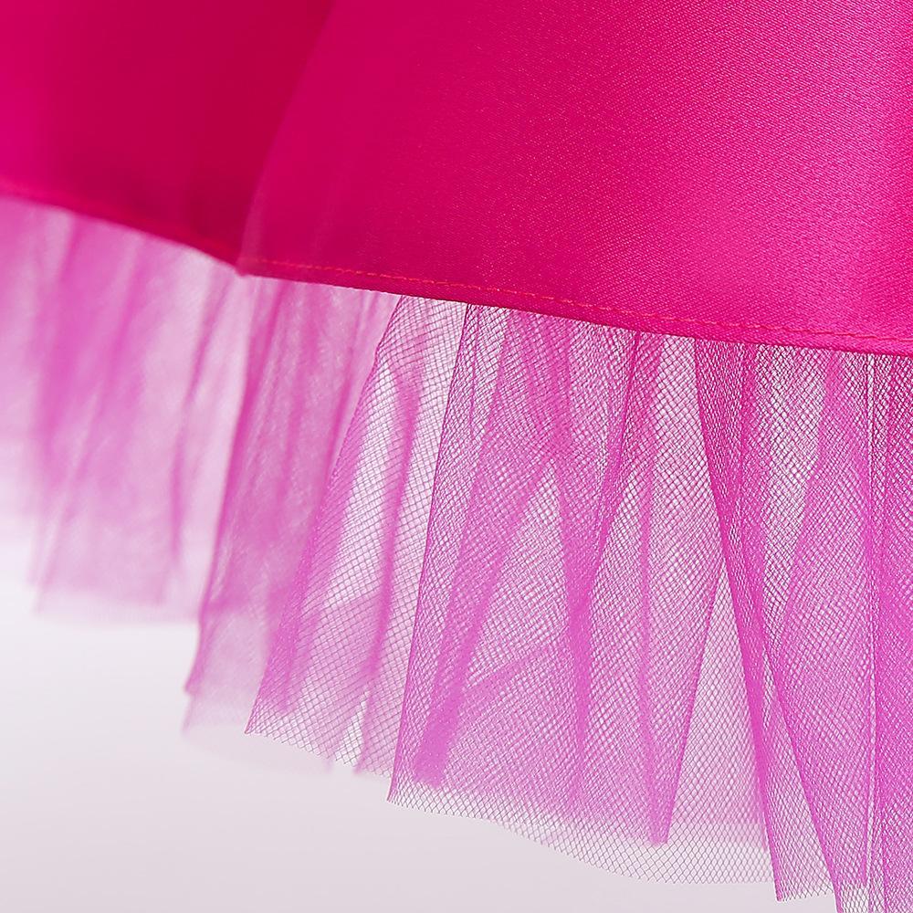 Платье на день рождения для маленьких девочек, праздничное платье на Хэллоуин, рождественская красная одежда для новорожденных, платья на крестины для детей 6, 8 лет