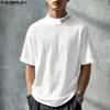 Летние мужские футболки с коротким рукавом и принтом, свободные, повседневные, с принтом, с принтом, топы
