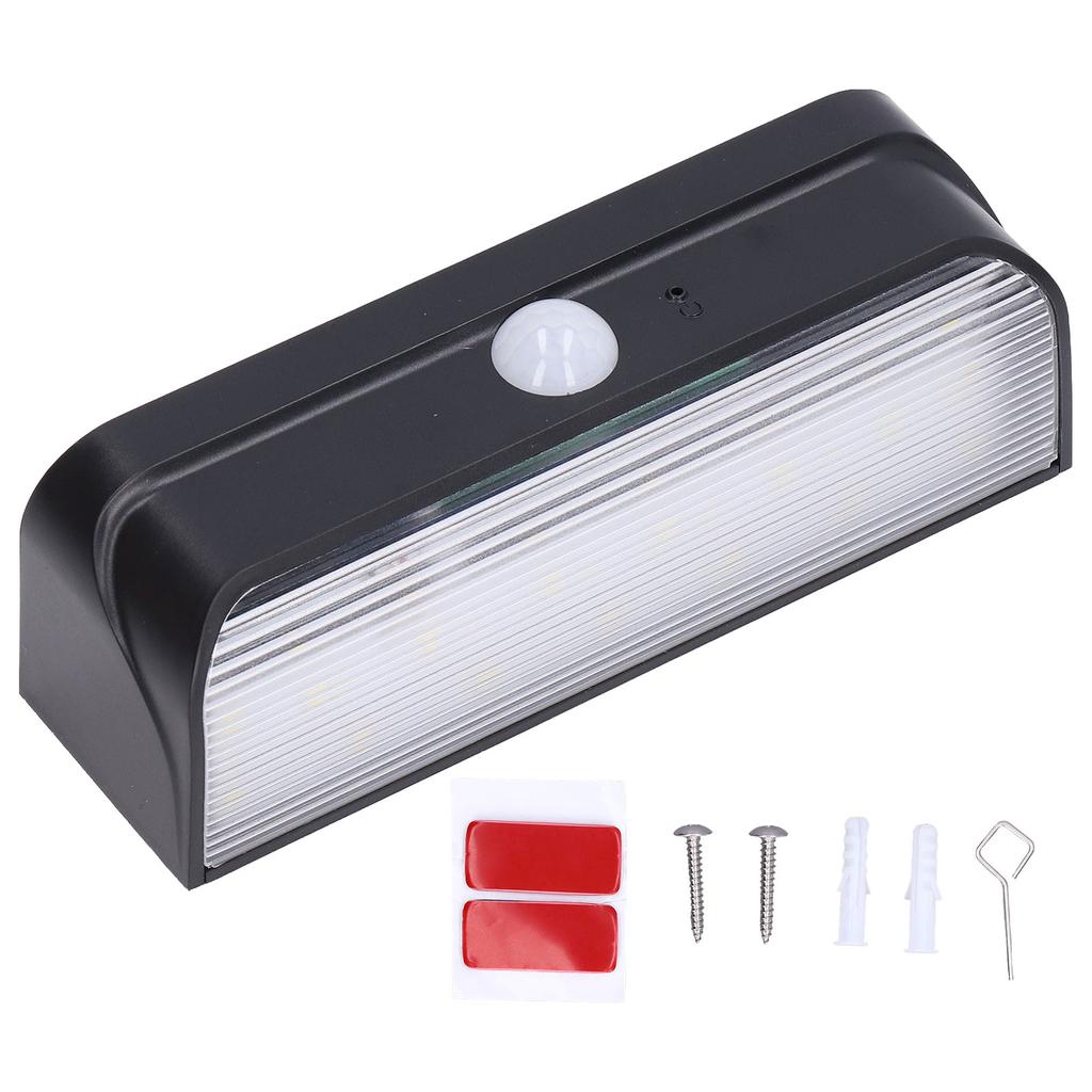 LED Wall Light Body Induction Energy Saving IP65 Waterproof Dampproof Easy Installation Sensor