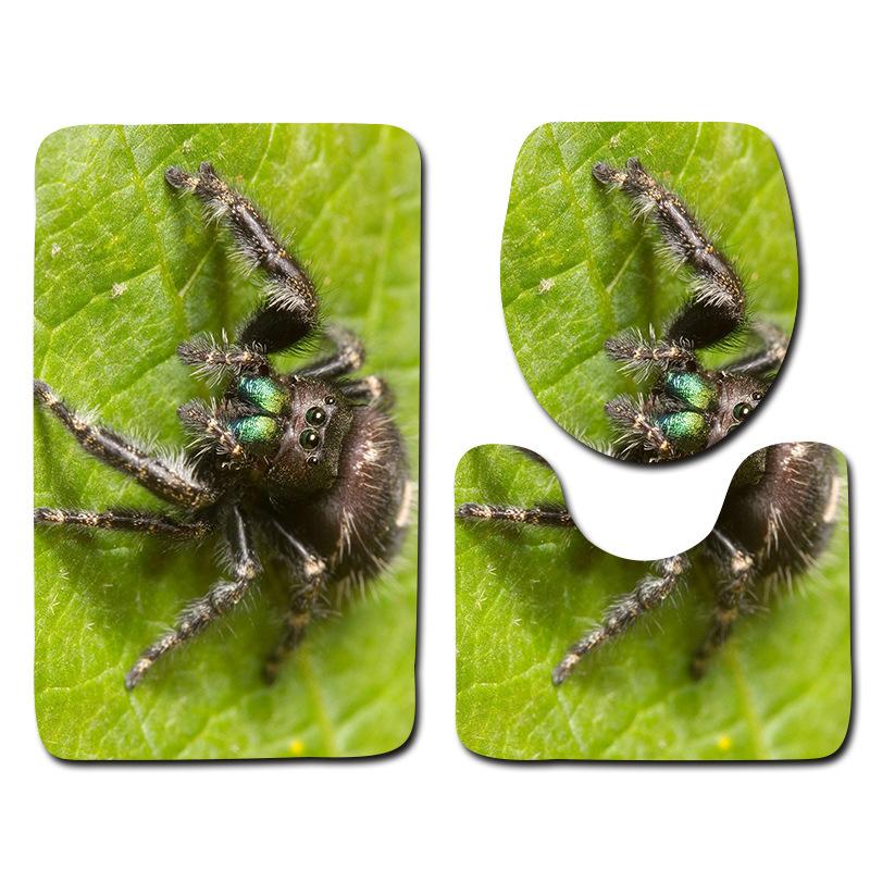 Animal Floor Mat Bathroom Mat Toilet Three-Piece Set