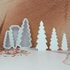 Форма для рождественской елки из смолы 3 штуки Формы для украшения рождественской елки Домашний декор Сезонные аксессуары для рукоделия для энтузиастов