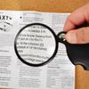 Slim Thin Reading Pocket Magnifying Glass 60mm 6x Loupe Folding Magnifier