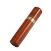 Natural Wood Toothpick Holder Capsule Case Portable   Craft (Blackwood)