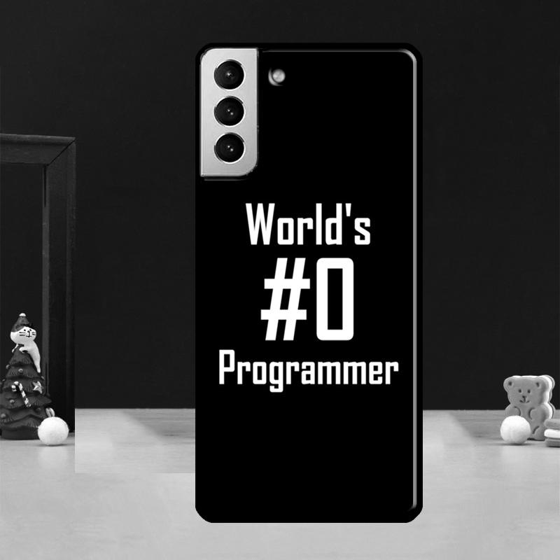 Чехол для телефона с языками программирования для Samsung Galaxy S23 S22 Ultra S20 FE S9 S10 Note 10 Plus S21 FE S21 Ultra