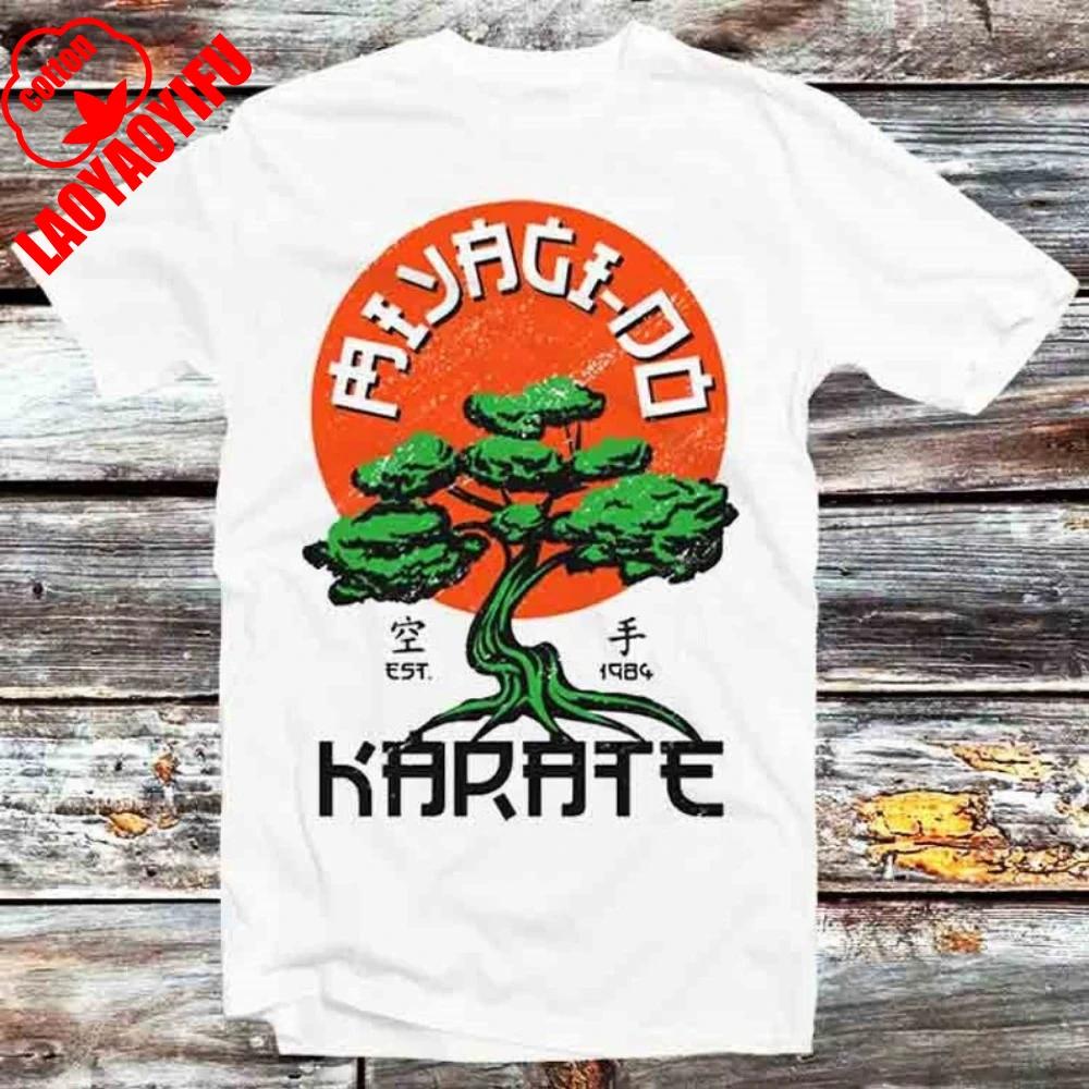 Unisex shirt Cotton Oversize Large Size Karate Kid Miyagi Do Cobra Kai 80s Movie Daniel TV T Shirt Vintage Retro Cool Gift Mens Womens Unisex,gift,Top