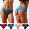 Embroidered Lace Panties Transparent Sexy Low Waist Underwear Ladies Girls Soft Breathable Briefs