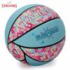 SPALDING Баскетбольный мяч из ПУ серии Graffiti для помещений и улицы