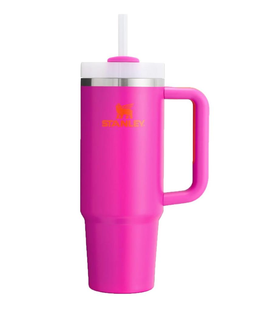 Кружка для воды STANLEY Vacuum Slim Quencher Vivid Violet H2.0 0.88L 10-10827-689 (Шок-Розовый/FF)