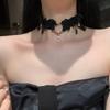 Сексуальное кольцо в форме любви на ногу, цепочка на бедро, новая цепочка на ключицу, ошейник-чокер, женский шейный ремешок, цепочка на шею, аксессуары